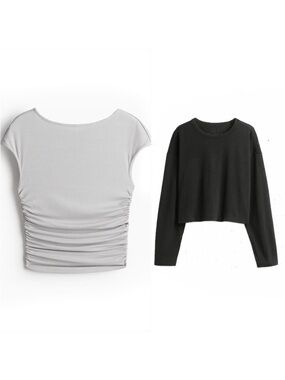🖤H&M // Divided Basics Top Bundle🩶